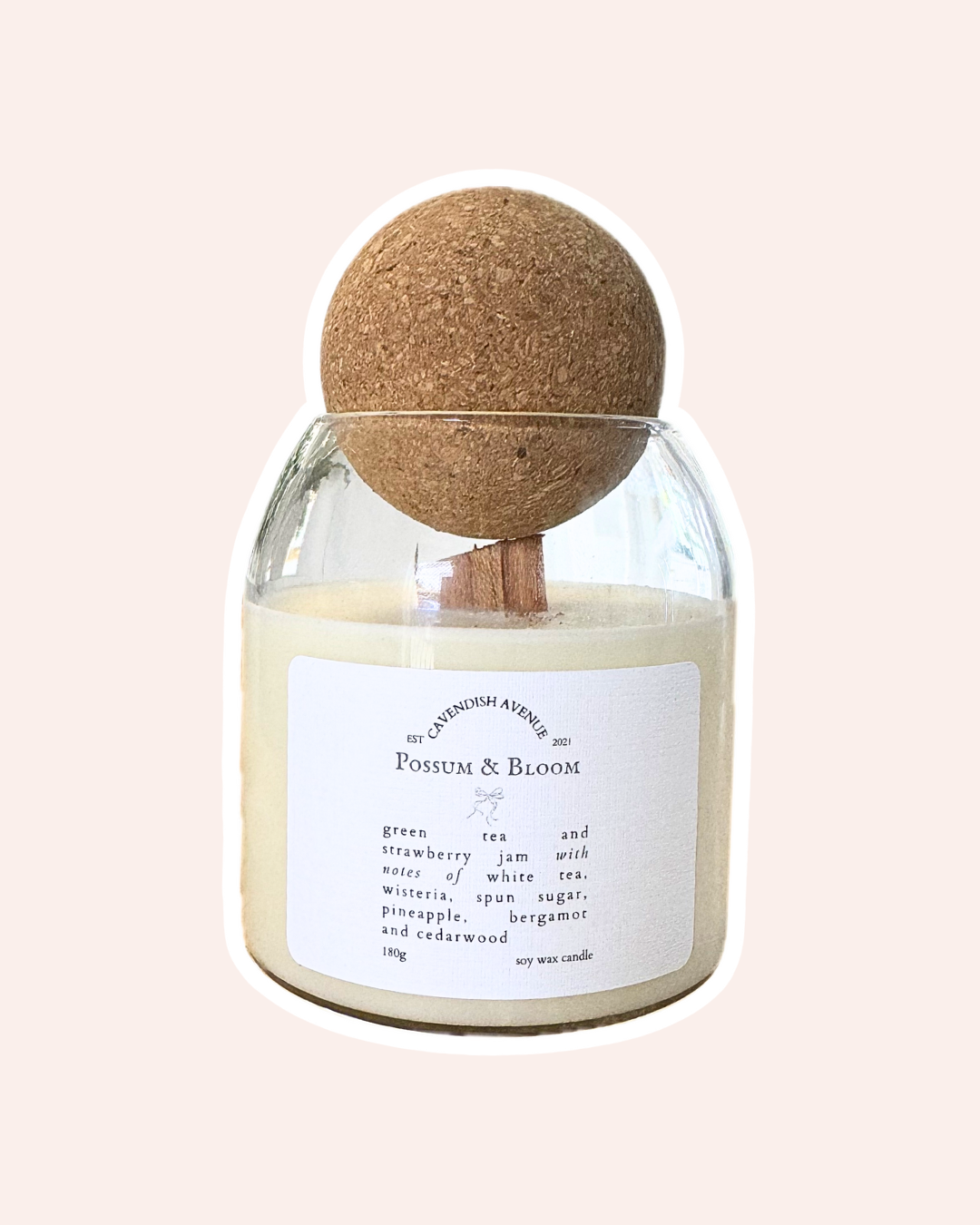 Possum & Bloom x Cavendish Ave Candle